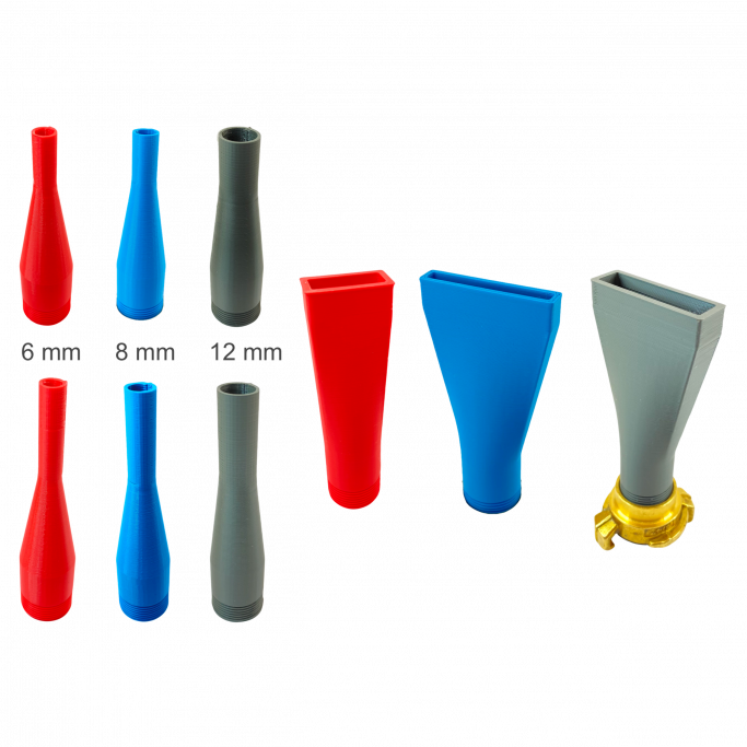 Full set of Pump Integrale grouting nozzles