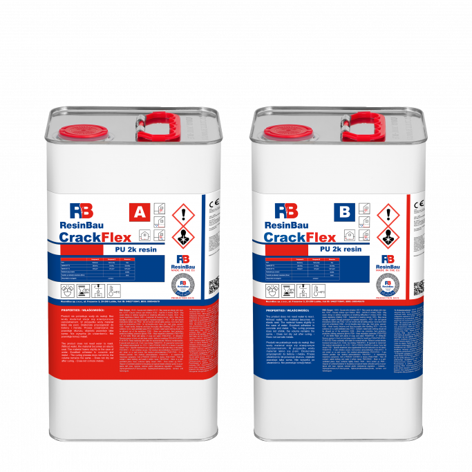 Two component injection resin CrackFlex 2K