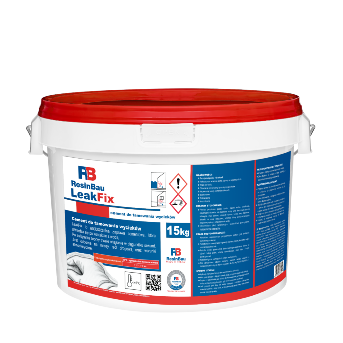 Cement for sealing leaks